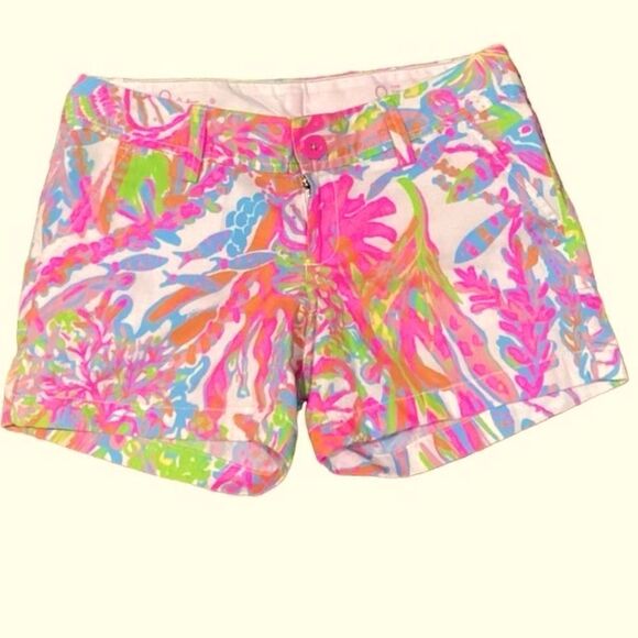 Lilly Pulitzer Callahan Short Sz 0 - Picture 1 of 15